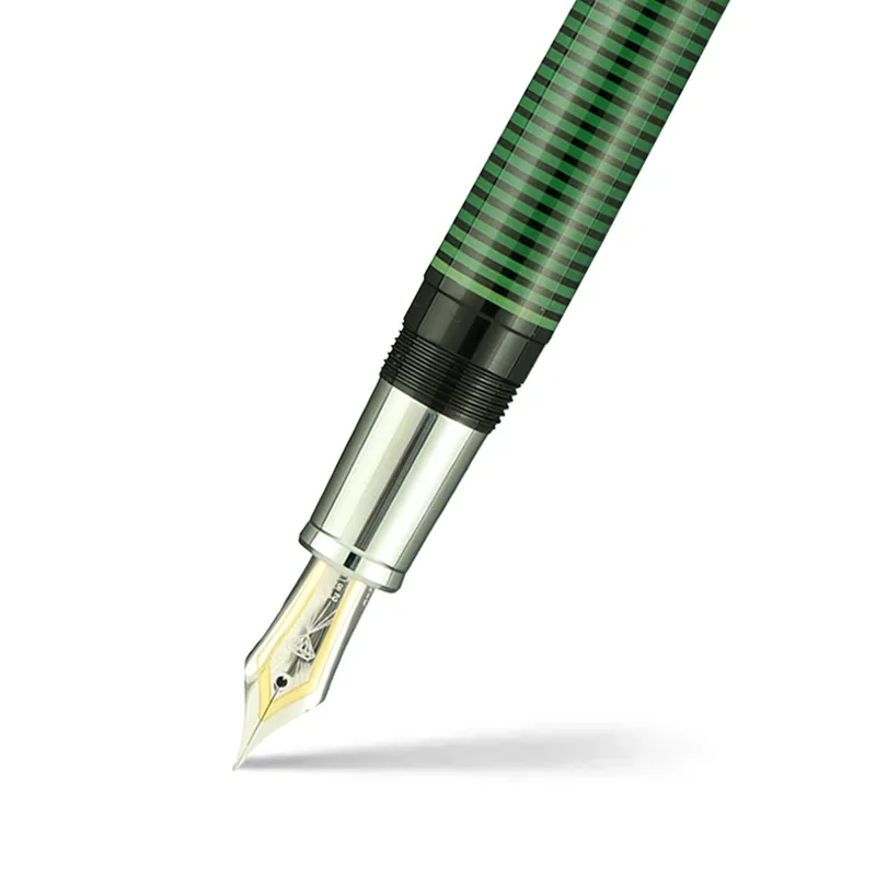 Sailor Limited Edition Wajima Bijou II Fountain Pen (21K Medium) - Green With Gold Trims