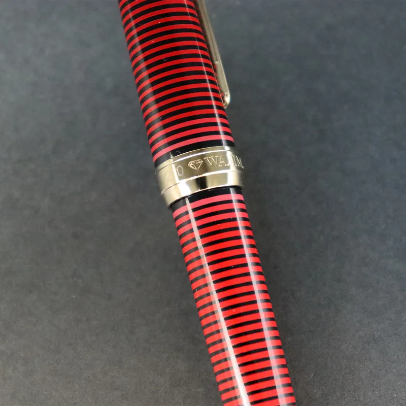 Sailor Limited Edition Wajima Bijou II Fountain Pen (21K Medium) - Red With Gold Trims