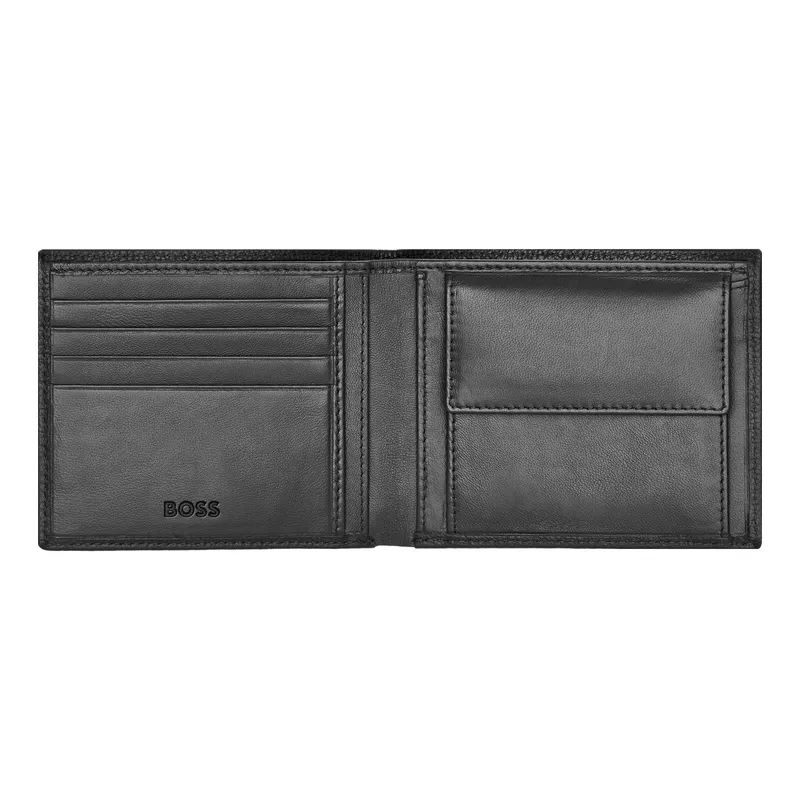 Hugo Boss Money Wallet Classic Grained - Black