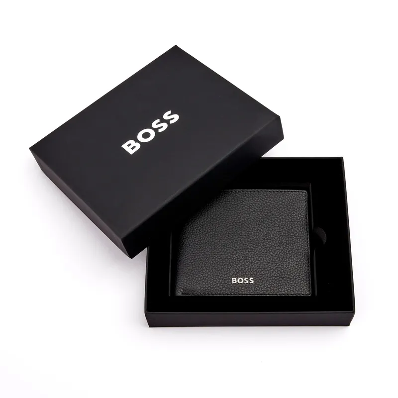 Hugo Boss Money Wallet Classic Grained - Black