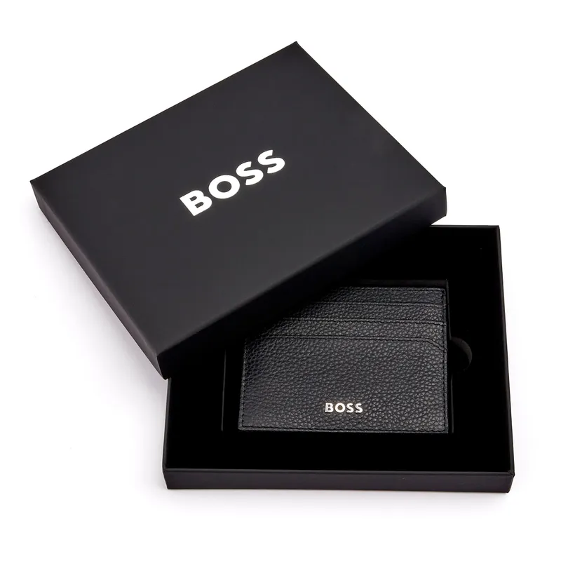 Hugo Boss Card holder Classic Grained - Black