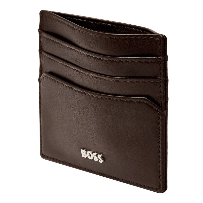 Hugo Boss Card holder Classic Smooth - Brown
