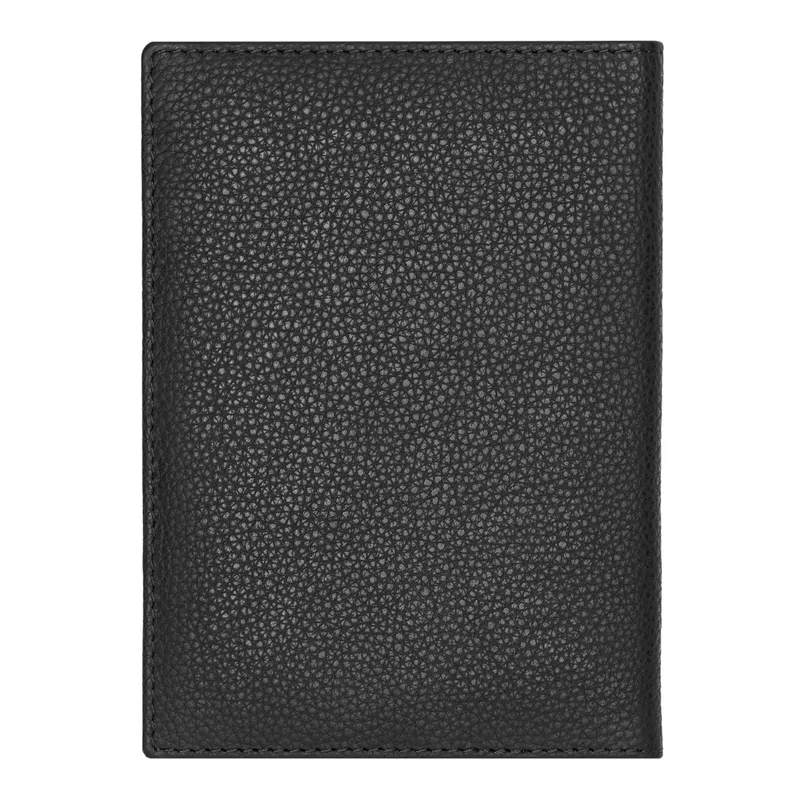Hugo Boss Passport holder Classic Grained - Black
