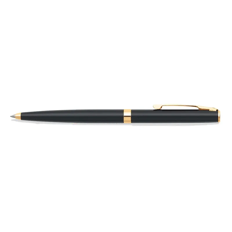 Sheaffer SAGARIS 9471-K Gloss Black Ballpoint Pen With Gold Tone trim