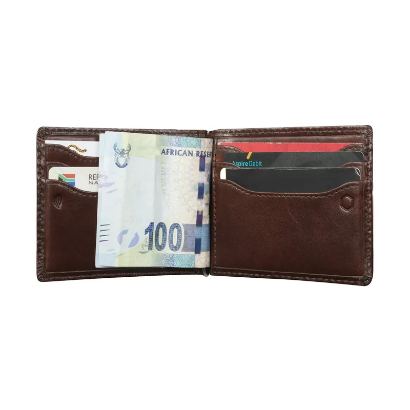 Jekyll & Hide Oxford Money clip - Mocha