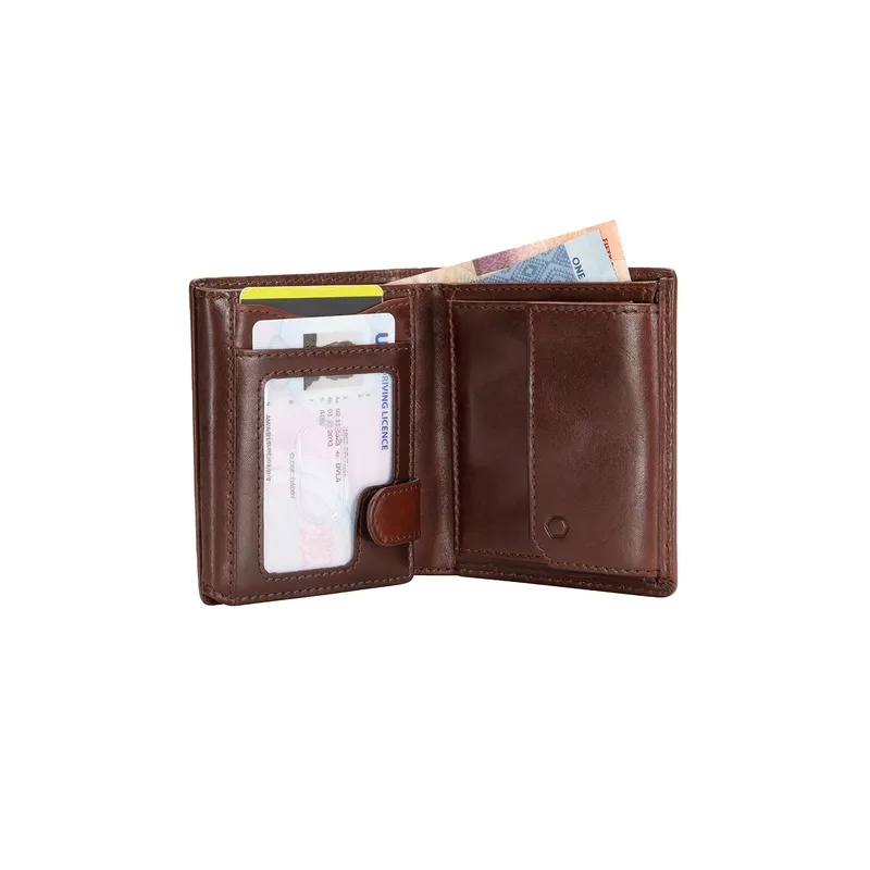 Jekyll & Hide Oxford 6742 Bifold Wallet - Mocha