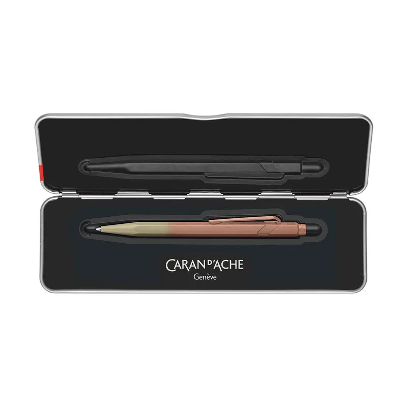 Caran d'Ache 849 Claim Your Style Ed. 5, sunstonepink in grey slimpack Ballpoint Pen