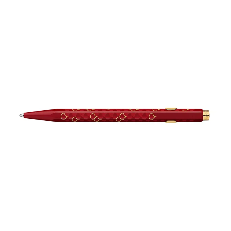 Caran d'Ache 849 Claissic Dragon Burgundy grey slimpack Ballpoint Pen