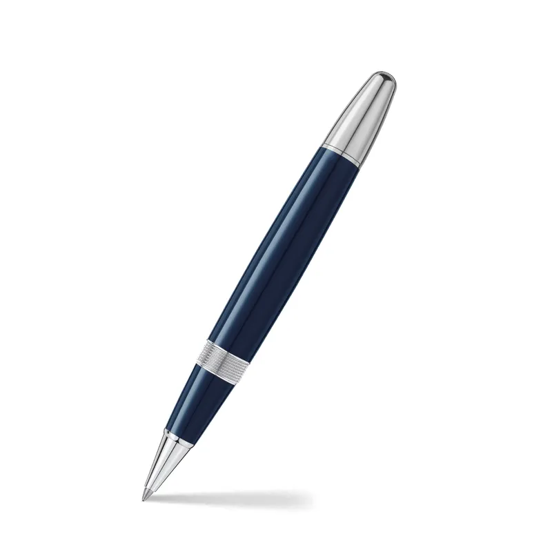 Montblanc 131339 MeisterstÃ¼ck The Origin Collection Legrand Rollerball Pen - Blue With Platinum Trims