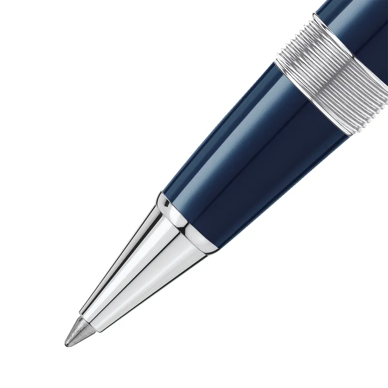 Montblanc 131339 MeisterstÃ¼ck The Origin Collection Legrand Rollerball Pen - Blue With Platinum Trims