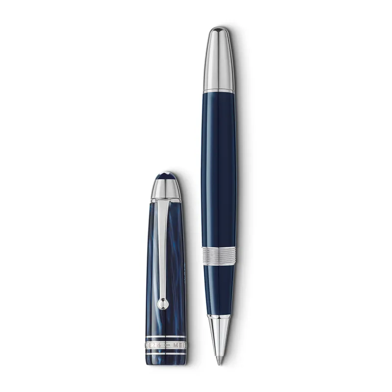 Montblanc 131339 MeisterstÃ¼ck The Origin Collection Legrand Rollerball Pen - Blue With Platinum Trims