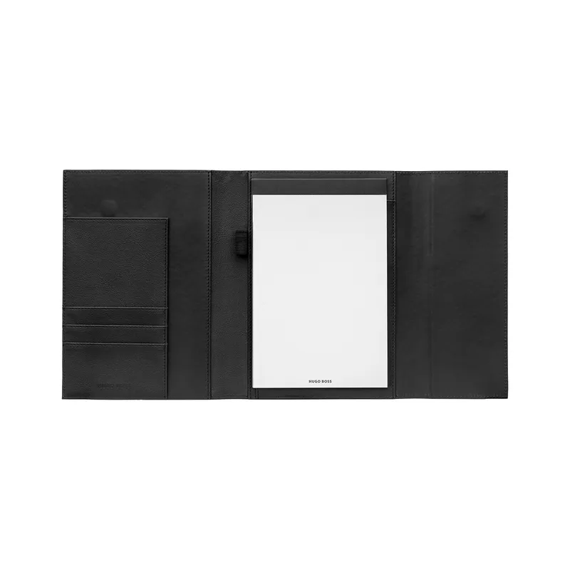 Hugo Boss Set Iconic HPBM254A Ballpoint Pen & Folder A5