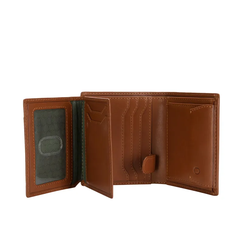 Jekyll & Hide 6742 Oxford Bifold Wallet - Tan