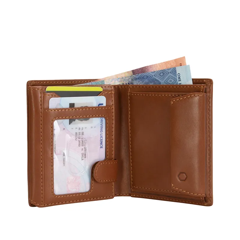 Jekyll & Hide 6742 Oxford Bifold Wallet - Tan