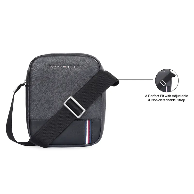 Tommy Hilfiger Business Case Crossbody-Dark Grey