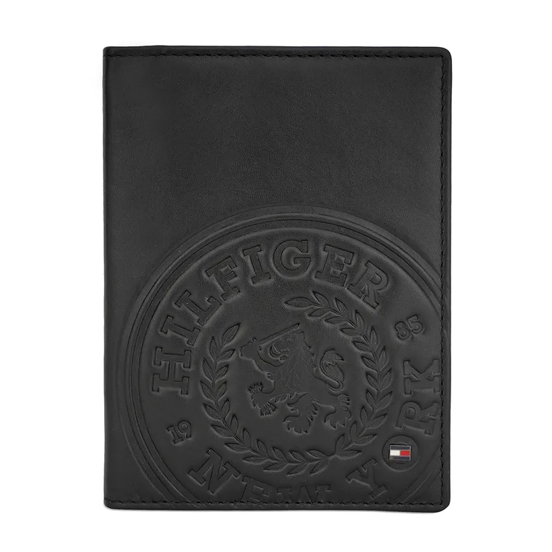 Tommy Hilfiger Passport Case-Black