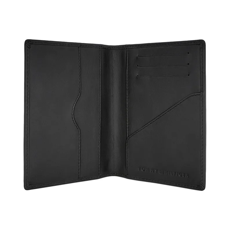 Tommy Hilfiger Passport Case-Black