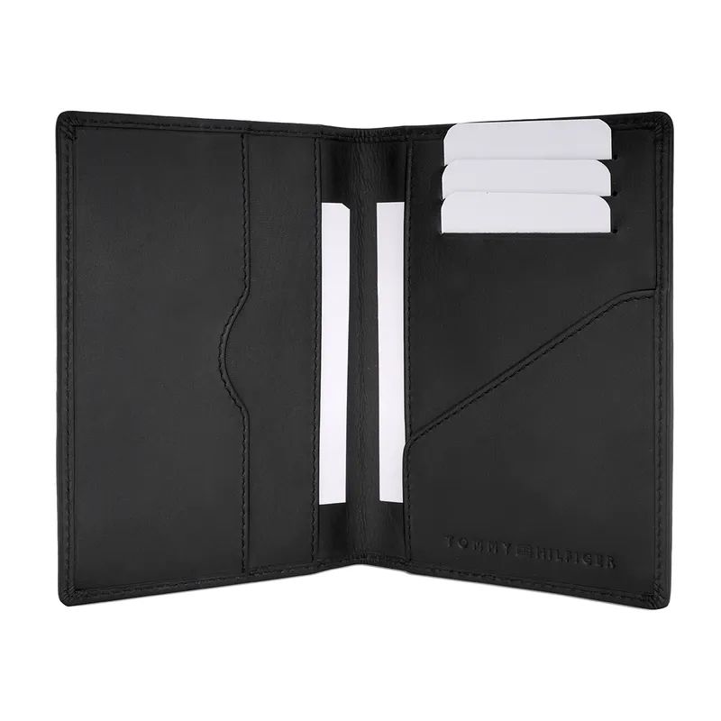 Tommy Hilfiger Passport Case-Black