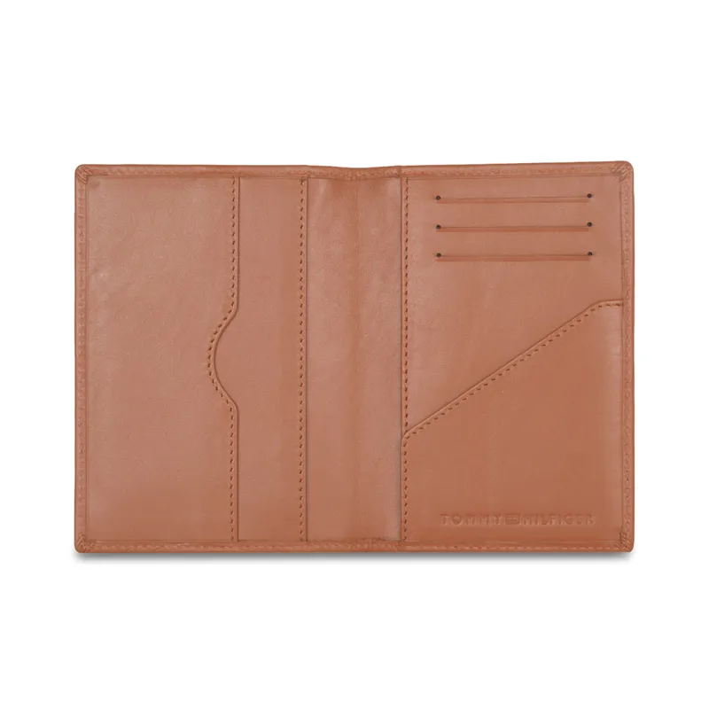 Tommy Hilfiger Passport Case-Tan