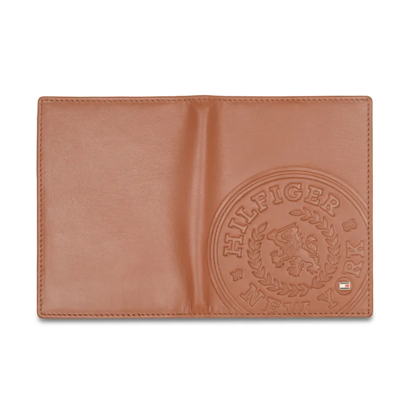Tommy Hilfiger Passport Case-Tan