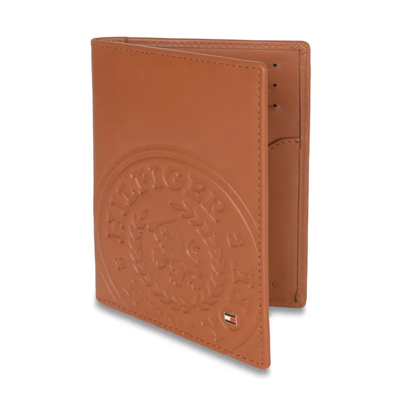 Tommy Hilfiger Passport Case-Tan