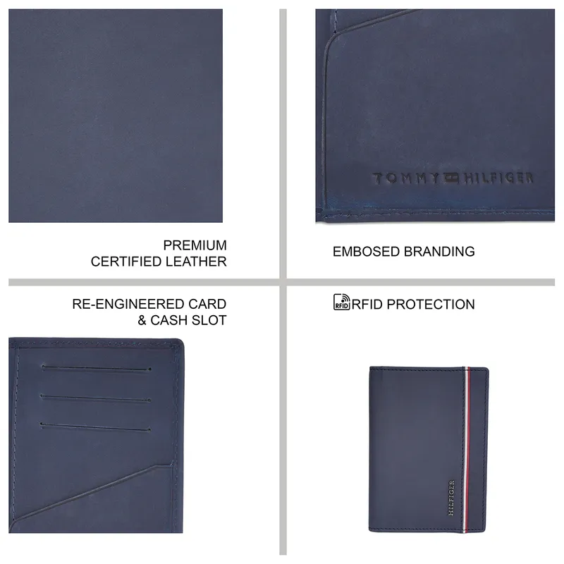 Tommy Hilfiger Passport Case-Gladwin Navy