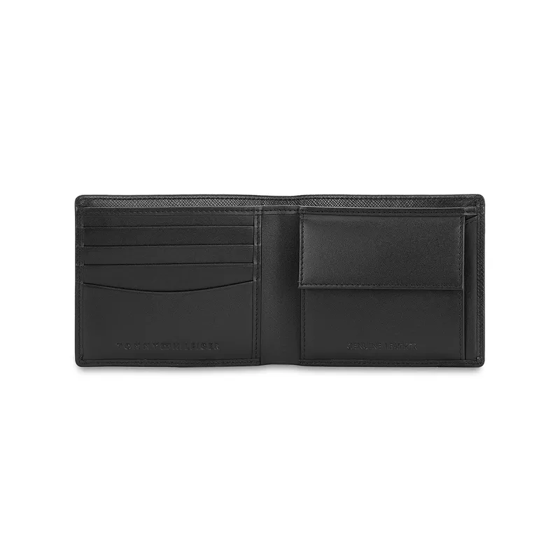 Tommy Hilfiger Wallet With Coin Pocket-Black