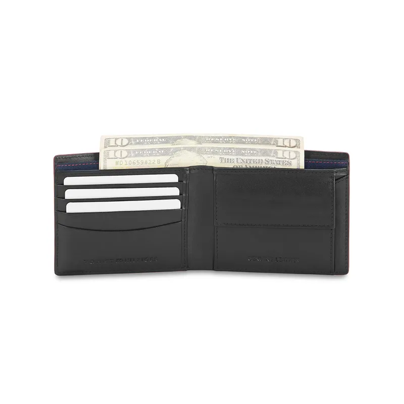 Tommy Hilfiger Wallet With Coin Pocket-Calogero Black