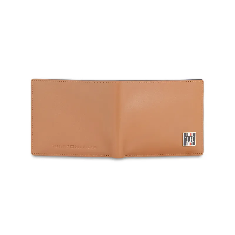 Tommy Hilfiger Wallet With Coin Pocket-Calogero Tan