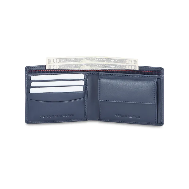 Tommy Hilfiger Wallet With Coin Pocket-Miskolc Navy