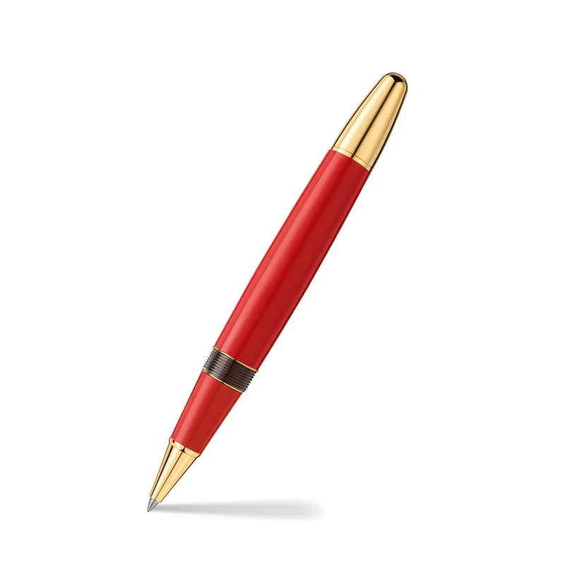 Montblanc 131360 Meisterstuck The Olympic Heritage Collection Paris 1924 Legrand Rollerball Pen - Red With Gold Trims