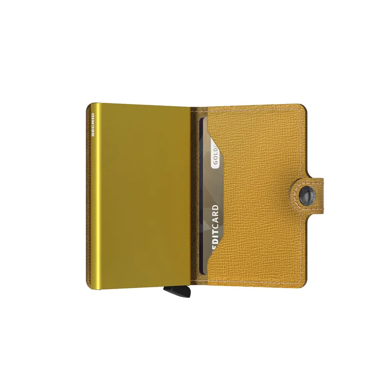 Secrid Miniwallet Crisple Ochre