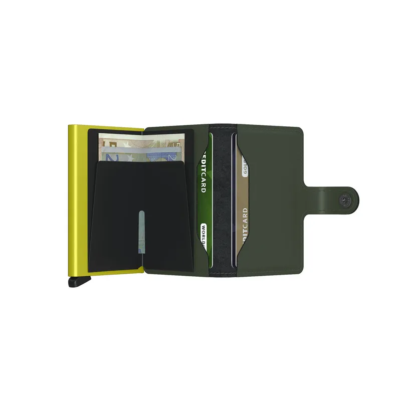 Secrid Miniwallet Matte Green & Lime