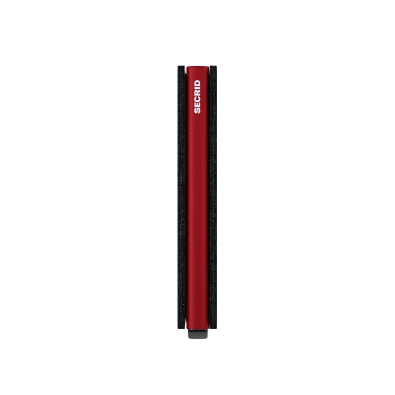 Secrid Slimwallet Matte Black & Red