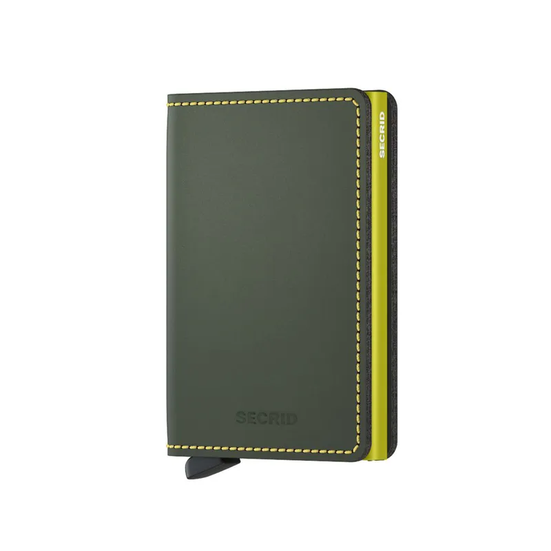 Secrid Slimwallet Matte Green & Lime