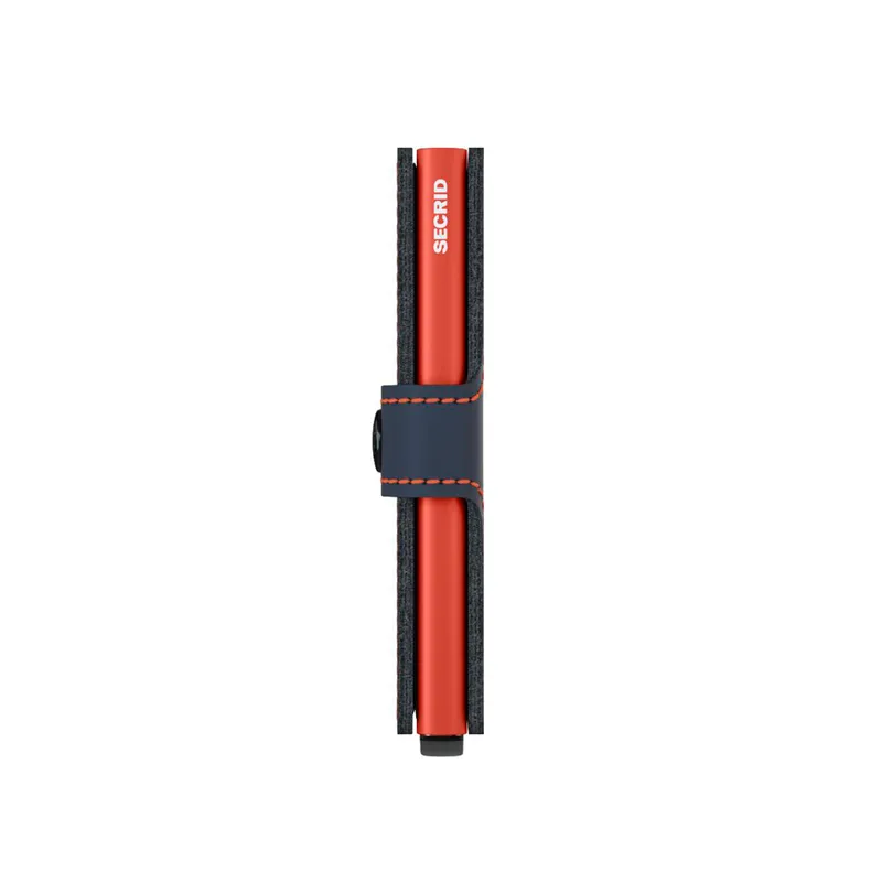 Secrid Miniwallet Matte Night Blue & Orange