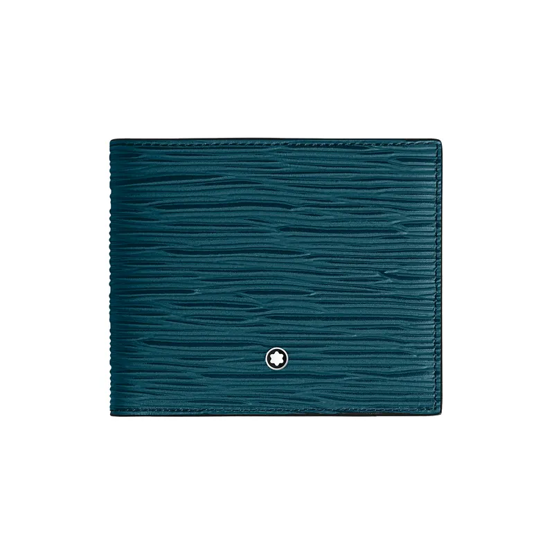 Montblanc 4810 8CC Wallet - Cyprus Blue