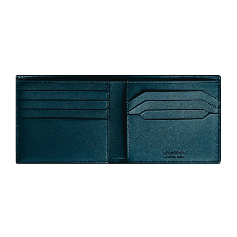 Montblanc 4810 8CC Wallet - Cyprus Blue