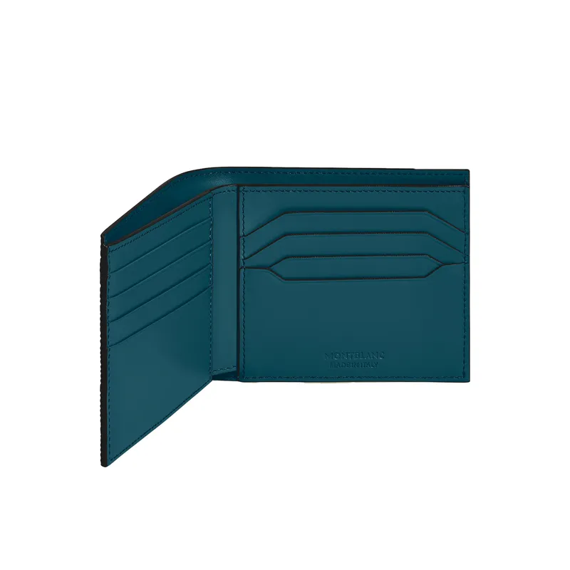 Montblanc 4810 8CC Wallet - Cyprus Blue