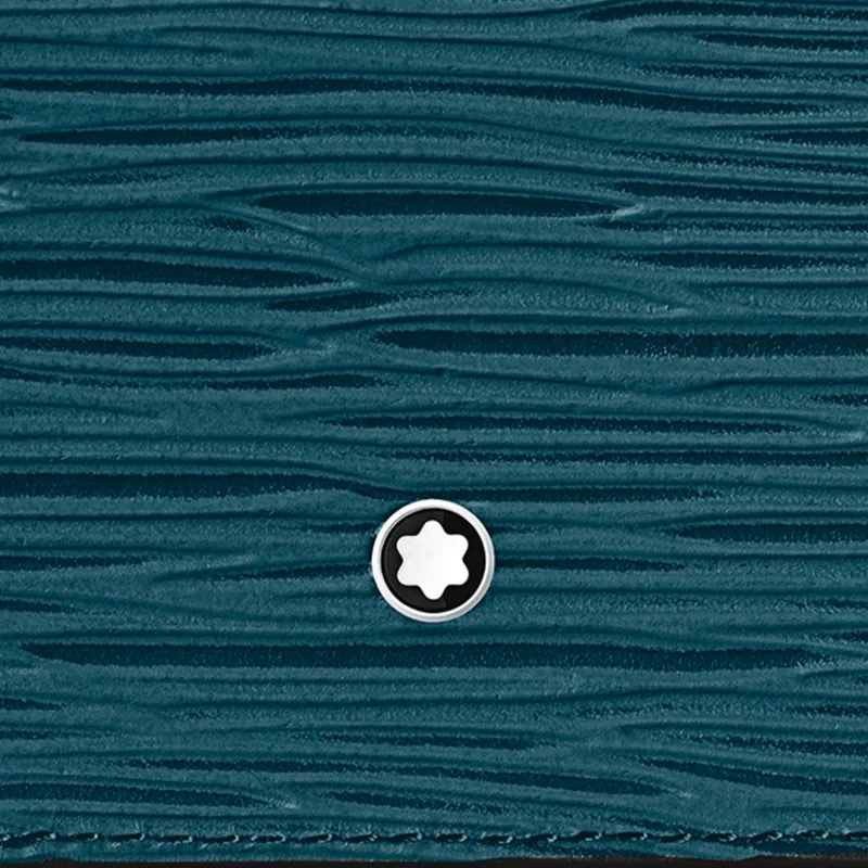 Montblanc 4810 8CC Wallet - Cyprus Blue