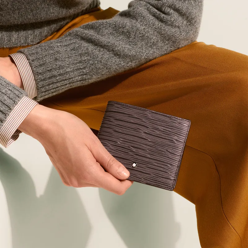 Montblanc 4810 8CC Wallet - Warm Grey