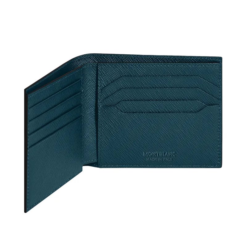 Montblanc Sartorial 8CC Wallet - Cyprus Blue
