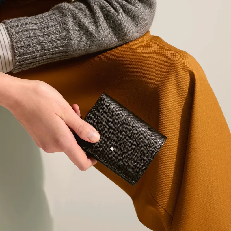 Montblanc Sartorial Nano Continental Wallet - Black