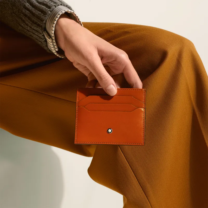 Montblanc Meisterstuck 6CC Card Holder - Rust