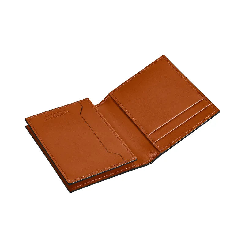 Montblanc Meisterstuck Bi Fold 4CC Card Holder - Rust