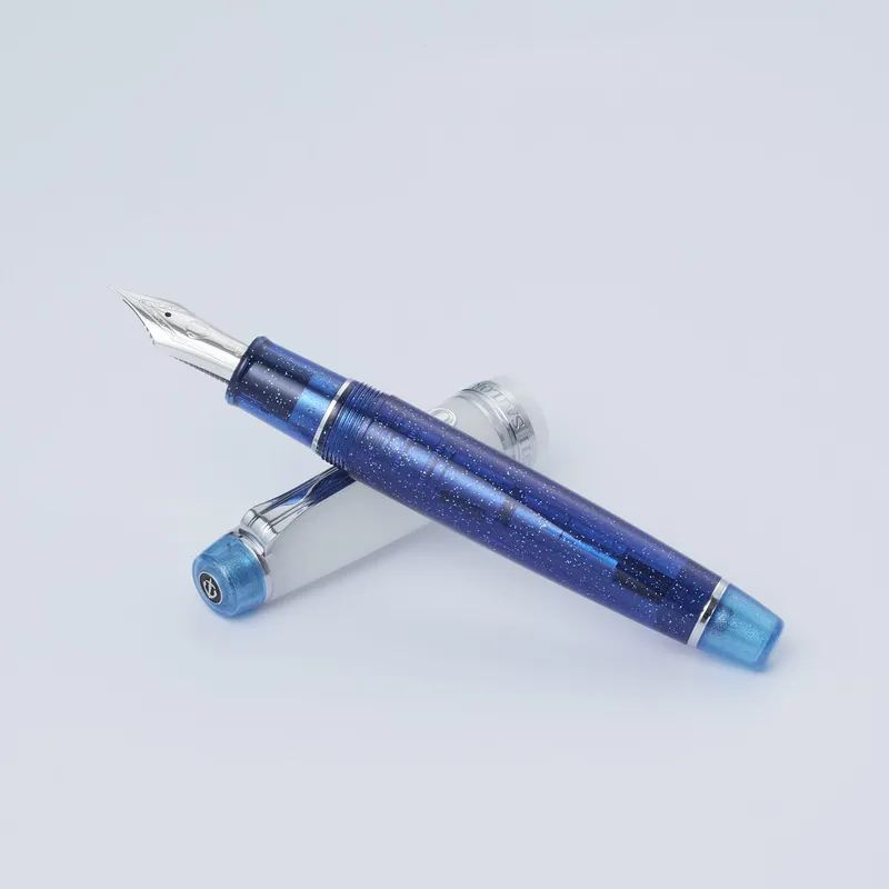 Sailor Professional Gear KOP Sunlight from the Ocean Floor Umizoko kara Taiyo Fountain Pen (21K Medium) - Blue With Rhodium-Plated Trims