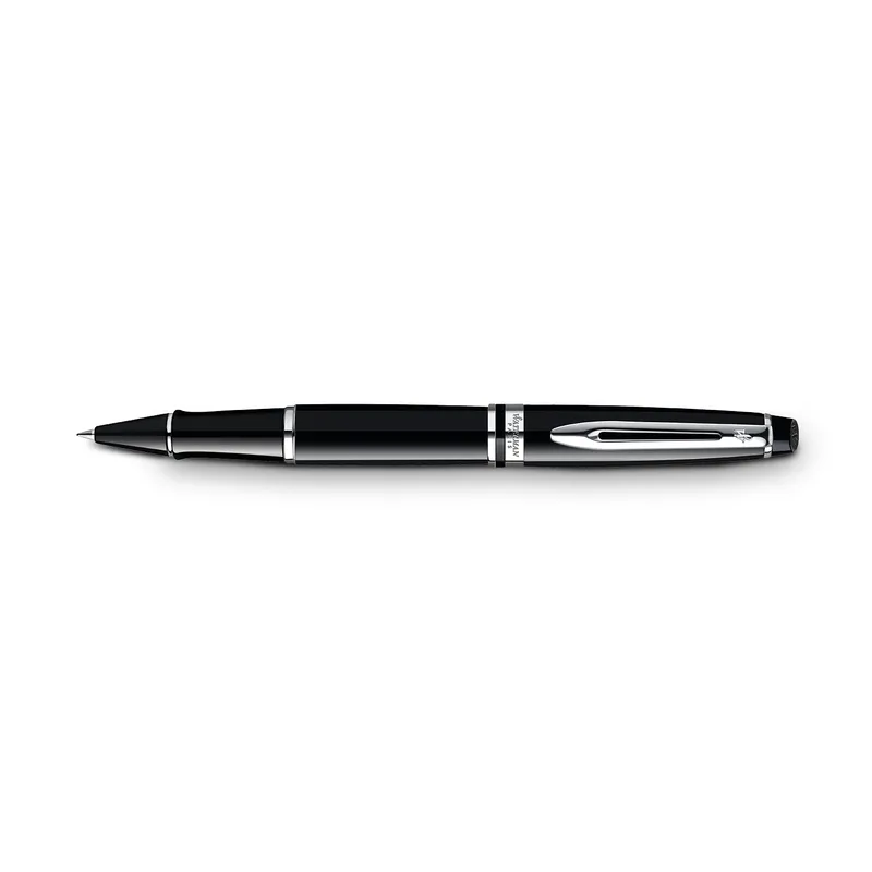 Waterman Expert Black Chrome Trim Rollerball Pen