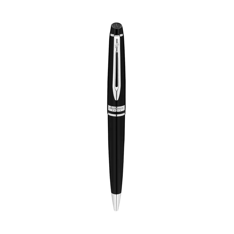 Waterman Expert Matte Black Chrome Trim Ballpoint Pen