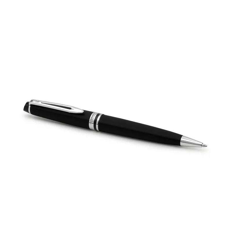 Waterman Expert Matte Black Chrome Trim Ballpoint Pen