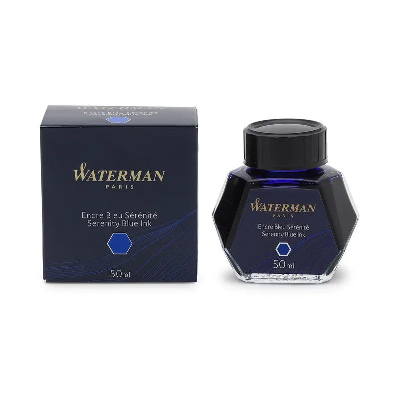Waterman Serenity Blue Ink Bottle